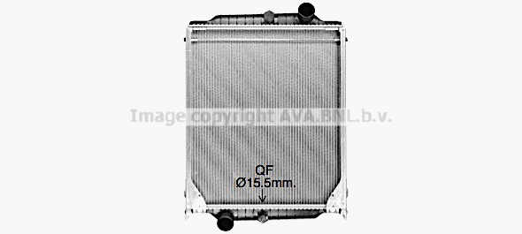 Radiator, engine cooling (VL2105)