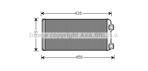 Heat Exchanger, interior heating (VL6048)