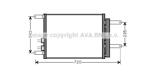 Condenser, air conditioning (AL5111)