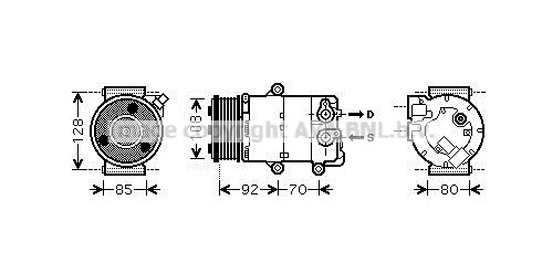 Compressor, air conditioning (FDK415)