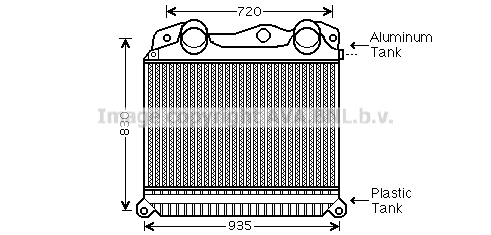 Charge Air Cooler (MN4055)