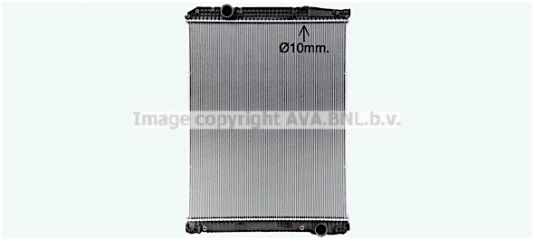 Radiator, engine cooling (ME2316N)