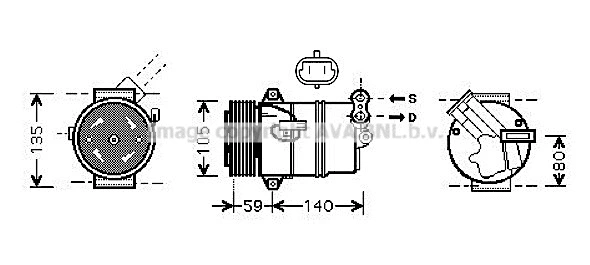 Compressor, air conditioning (OLAK446)