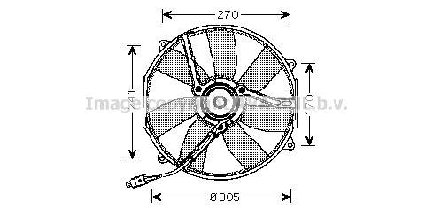 Fan, engine cooling (MS7512)