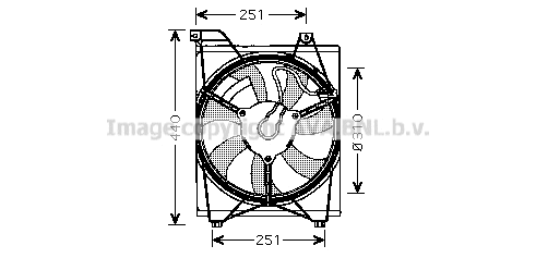 Fan, engine cooling (KA7516)