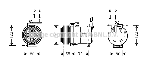 Compressor, air conditioning (ALK009)