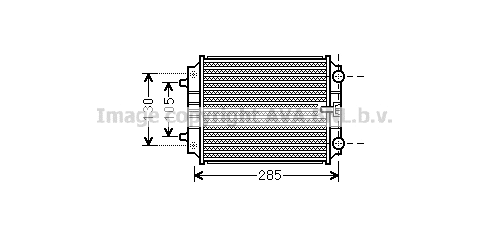 Radiator, engine cooling (AI2299)