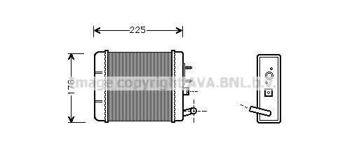 Heat Exchanger, interior heating (ST6014)