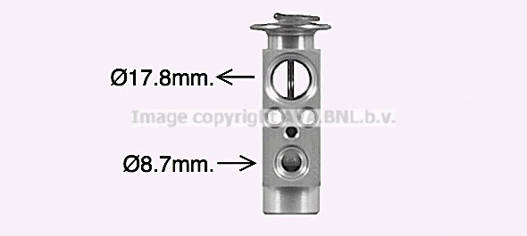 Expansion Valve, air conditioning (DF1095)