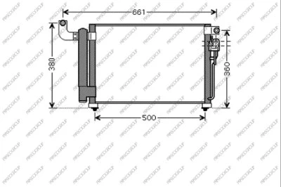 Condenser, air conditioning (KI424C002)