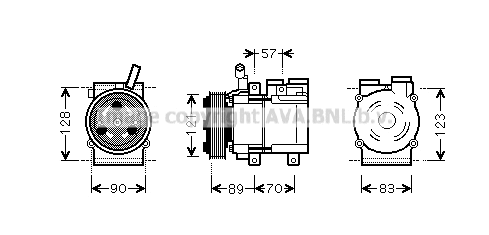 Compressor, air conditioning (HYAK257)