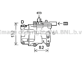 Compressor, air conditioning (TOK583)