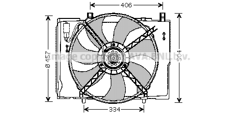 Fan, engine cooling (MS7504)