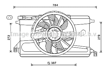 Fan, engine cooling (FD7561)
