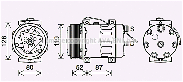 Compressor, air conditioning (NHK037)