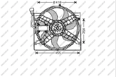 Fan, engine cooling (BM018F003)