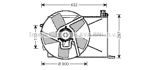 Fan, engine cooling (OL7510)