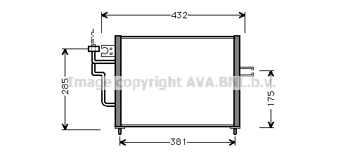 Condenser, air conditioning (MT5104)