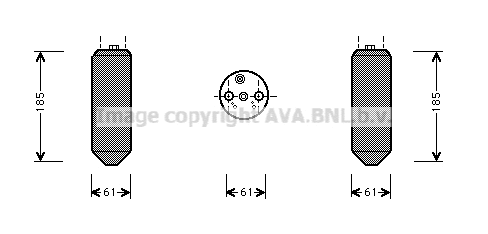 Dryer, air conditioning (MTD151)