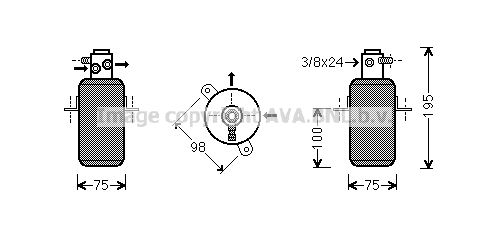Dryer, air conditioning (MSD266)