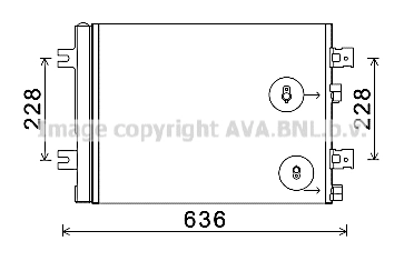 Condenser, air conditioning (RT5467D)