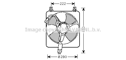 Fan, engine cooling (HD7528)