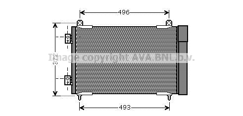 Condenser, air conditioning (PEA5258D)