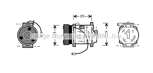 Compressor, air conditioning (MZK132)