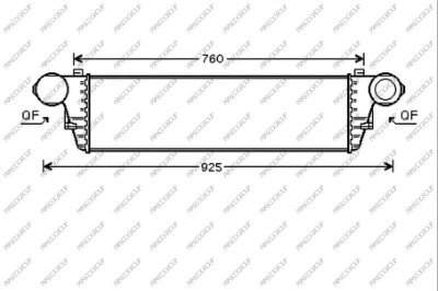 Charge Air Cooler (ME026N002)