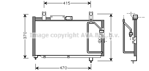 Condenser, air conditioning (SZ5067)