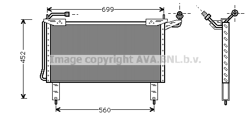 Condenser, air conditioning (JR5017)