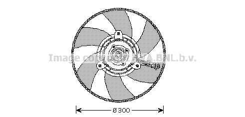 Fan, engine cooling (VN7517)