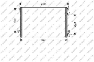 Condenser, air conditioning (OP056C002)
