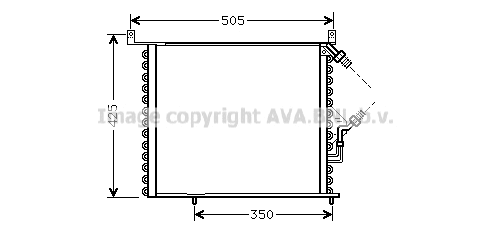 Condenser, air conditioning (MS5193)