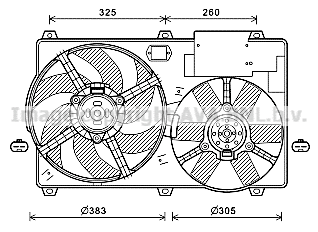 Fan, engine cooling (CN7554)