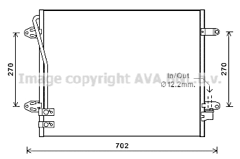 Condenser, air conditioning (VNA5322)