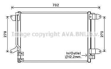 Condenser, air conditioning (VN5330D)