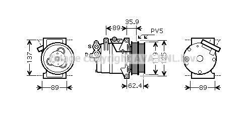 Compressor, air conditioning (FDK433)