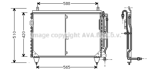 Condenser, air conditioning (MS5199)