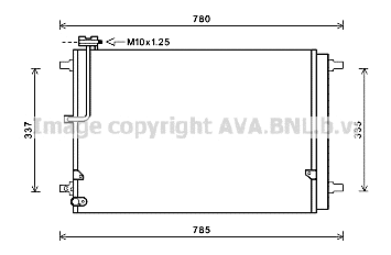 Condenser, air conditioning (AI5368D)