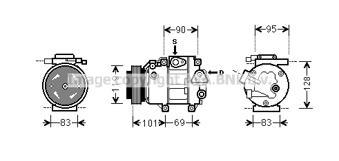 Compressor, air conditioning (HYK237)