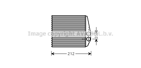 Heat Exchanger, interior heating (OLA6354)
