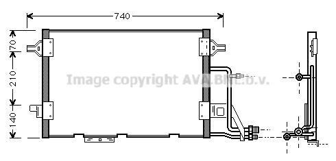 Condenser, air conditioning (AI5137)