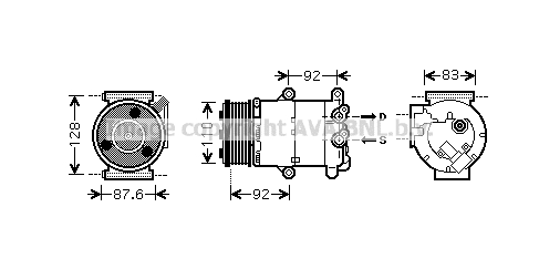 Compressor, air conditioning (FDK430)