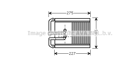 Heat Exchanger, interior heating (HY6168)