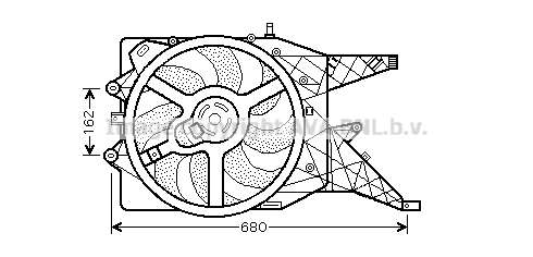 Fan, engine cooling (OL7513)