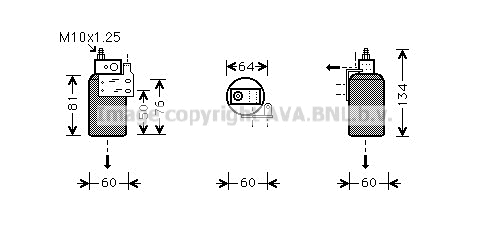 Dryer, air conditioning (OLD143)