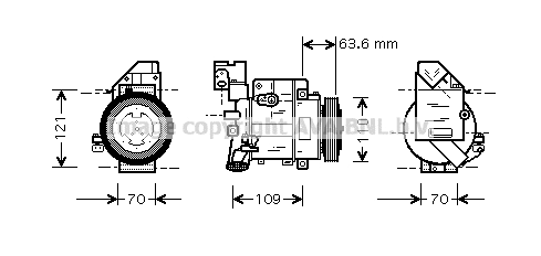 Compressor, air conditioning (MSAK075)