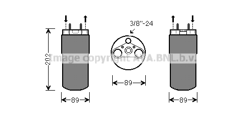 Dryer, air conditioning (RTD555)