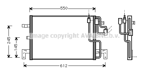 Condenser, air conditioning (SB5032)